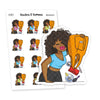 Keep Your Handbag In Order with Cute Nia Planner Stickers, S1327/S1337