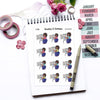 Planner Stickers for Your To Do List - Jada, S1346 |Track Your Progress and Achieve Your Goals!