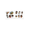 PART 1. Sticker book with Large Stickers - Nia / Brown skin, 47 sheets, 250 stickers, SB007. Large planner Black girl stickers