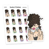 Keep Your Health in Focus: Plan and Track Medication with Take Pills Stickers | Nia - S1365/S1373