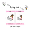 Planner Stickers: It's Time to Clean the Toilet | Organize Your Life | Nia - S1363/S1371