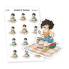 Embrace the Great Outdoors with Picnic-Themed Planner Stickers - Ideal Planner Accessories | Nia - S1366/S1374