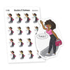 Hail a Taxi Planner Stickers, Nia - S1380/S1388
