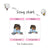 Productivity Planner Stickers: Girl Deep in Work/Study, Nia - S1384/S1392, Busy Life Stickers