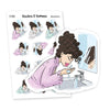 Morning Ritual Planner Stickers, Nia - S1385/S1393, Wash Your Face
