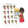 Online Restaurant Booking Planner Stickers, Nia - S1397/S1405