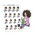 Plant Lover's Planner Stickers, Nia - S1396/S1404. Home Plant Care Essentials