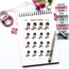 Plant Lover's Planner Stickers, Nia - S1396/S1404. Home Plant Care Essentials