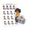 Costco Shopping Planner Stickers, Nia - S1400/S1408