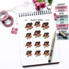 Planner stickers "Jada" - Lost in Thought, S1414