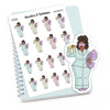 Planner stickers "Jada" - Time to Get Some Rest, S1416