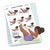 Home Workout Jada Character Planner Stickers, S1423