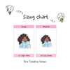 Jada the Dreamer: Character Planner Stickers, S1417