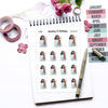 Morning Moments Jada Character Planner Stickers, S1425
