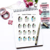 Room Refresh Nia Character Planner Stickers, S1426/S1429