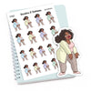 OMG, how much longer? Jada Character Planner Stickers, S1432