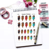 I Am Beautiful - Jada Positive Self-Image Planner Stickers, S1433