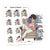 Read in a Chair Planner Stickers | Book Lovers and Cozy Stickers, Nia - S1444/S1449