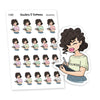 Spread Kindness: Planner Sticker Set for Volunteers, Nia - S1457/S1462